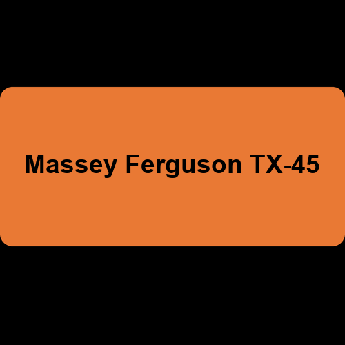 Massey Ferguson TX-45